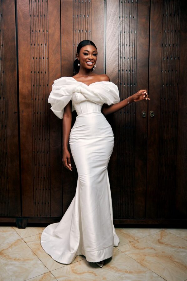 Elegant Pre-Used Mermaid Gown